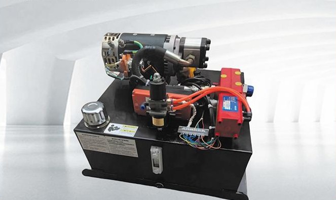 Compact electric hydraulic power unit