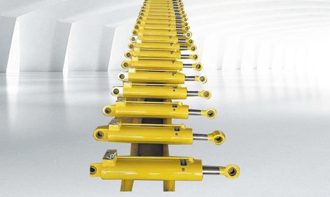 Multi-stage cylinder for car carriers