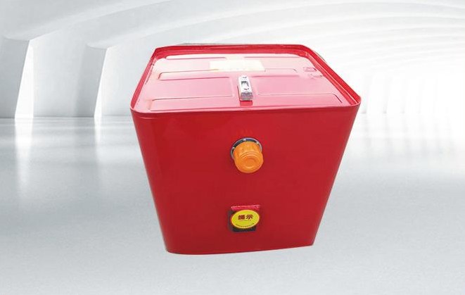 Rectangular hydraulic oil tank