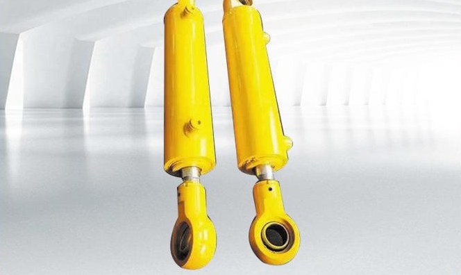 Twin car-carrier lift cylinders